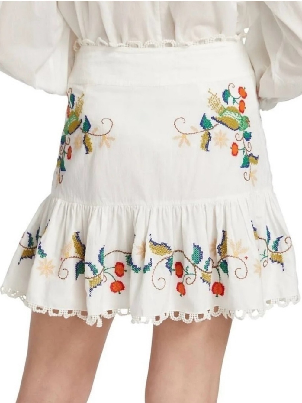 FARM Rio Embroidered Mini Skirt - Picture 3 of 9